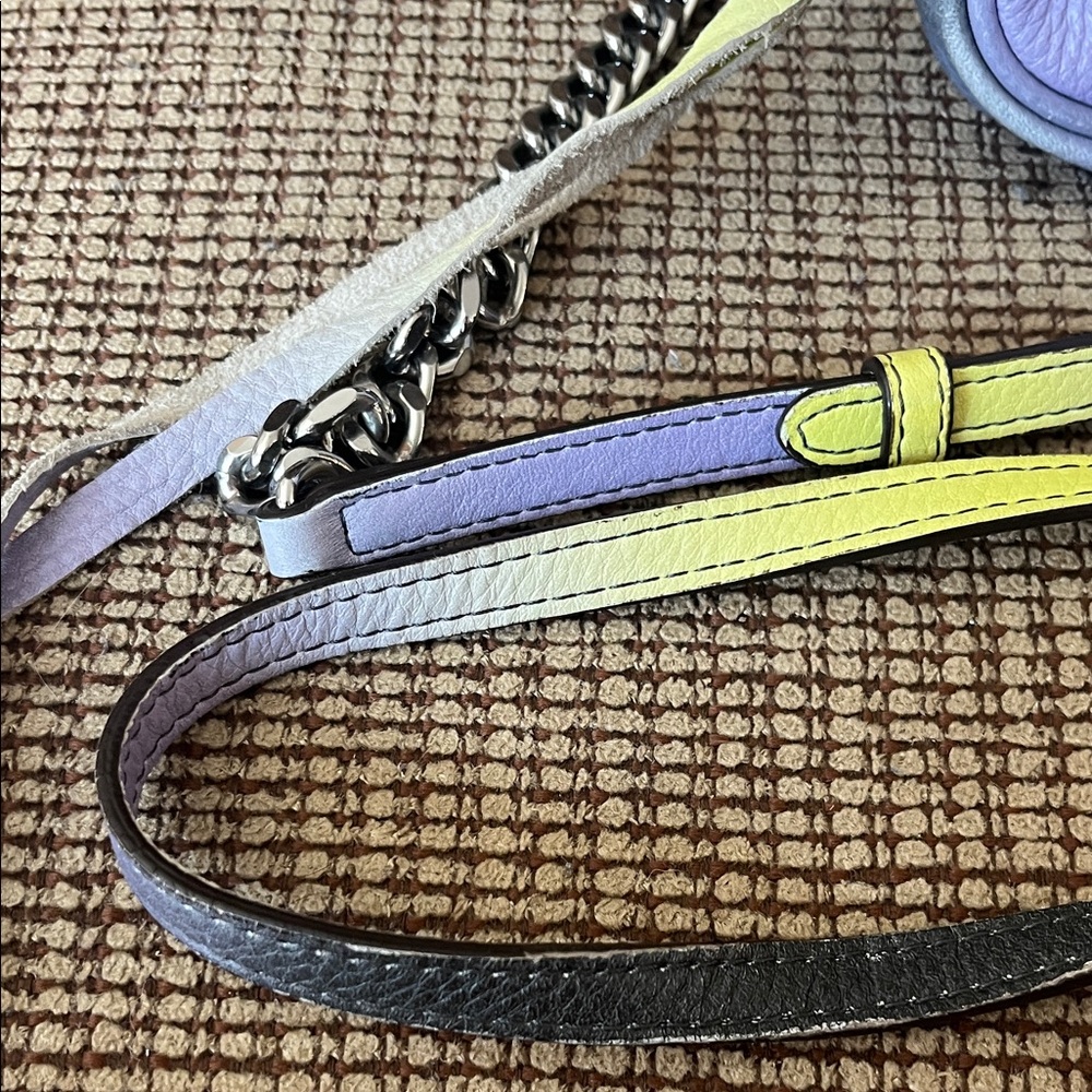 Aimee Kestenberg Yellow and Purple Crossbody Bag - Picture 3 of 16